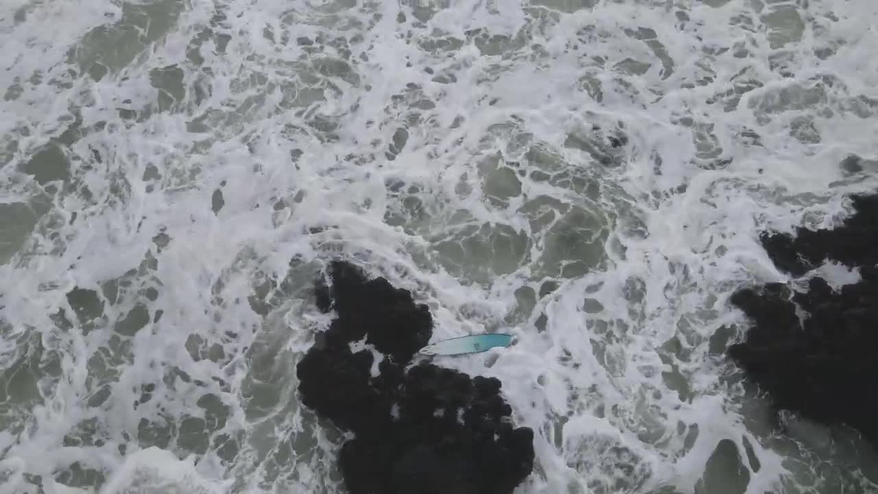 BIG Mavericks Crash and Rescue - Grant “Twiggy” Baker loses board after being rescued and towed away