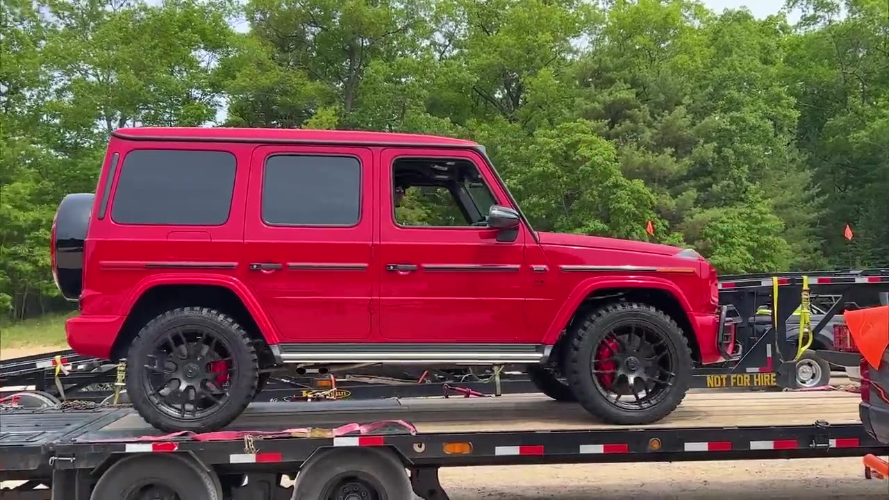 G wagon durability test