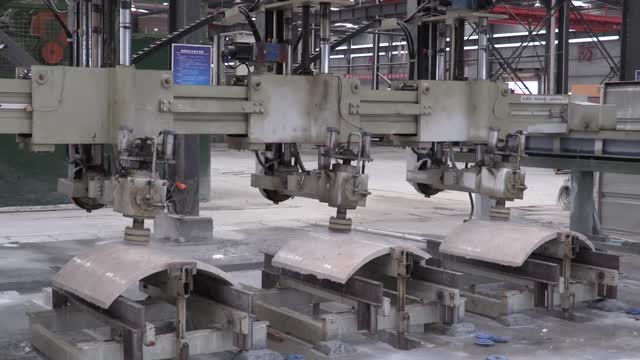 SHENGDA Stone Machinery |SKDHM-1500|CNC column slab polishing machine