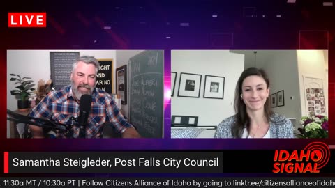 Homeschool Mom Samantha Steigleder's reaction to offensive remarks made by Rep. Stephanie Mickelsen