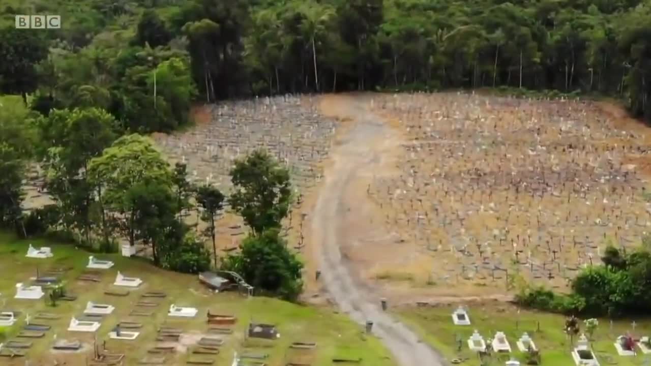 Brazil battling deadly new Covid variant and world’s second-highest mortality rates - BBC News