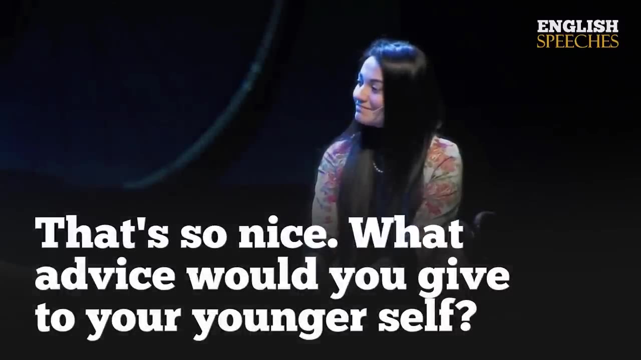 ENGLISH SPEECH | MUNIBA MAZARI: Motivational Words