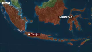 Indonesia earthquake kills at least 162 and injures hundreds - BBC News