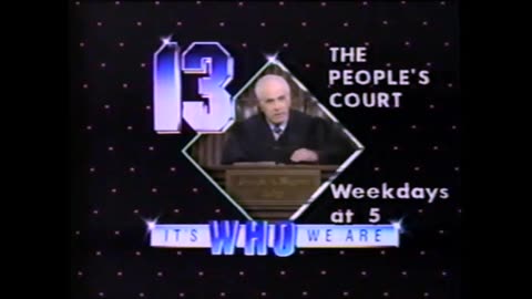 July 6, 1986 - WHO Des Moines 'People's Court' Promo