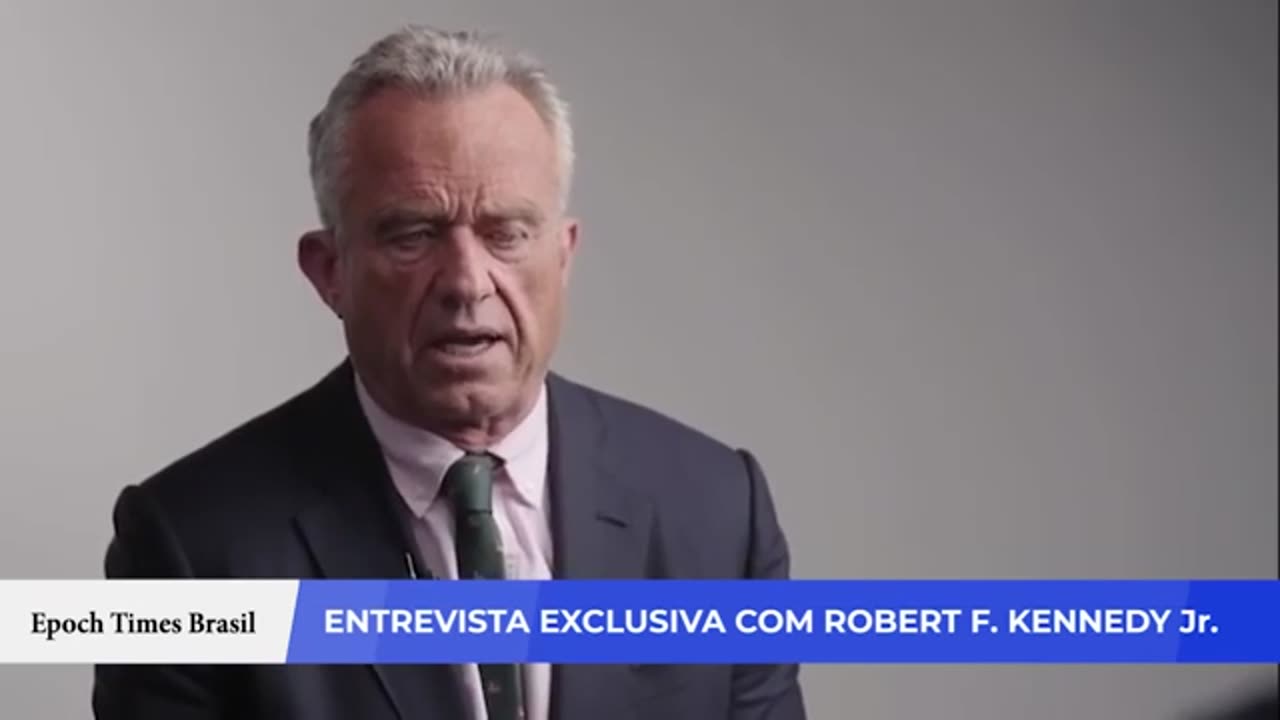 Entrevista exclusiva com Robert F. Kennedy Jr.: a disputa eleitoral e posições polêmicas - parte 1