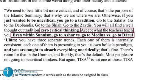 Muslims cant think critically by default Dr Yasir Qadhi