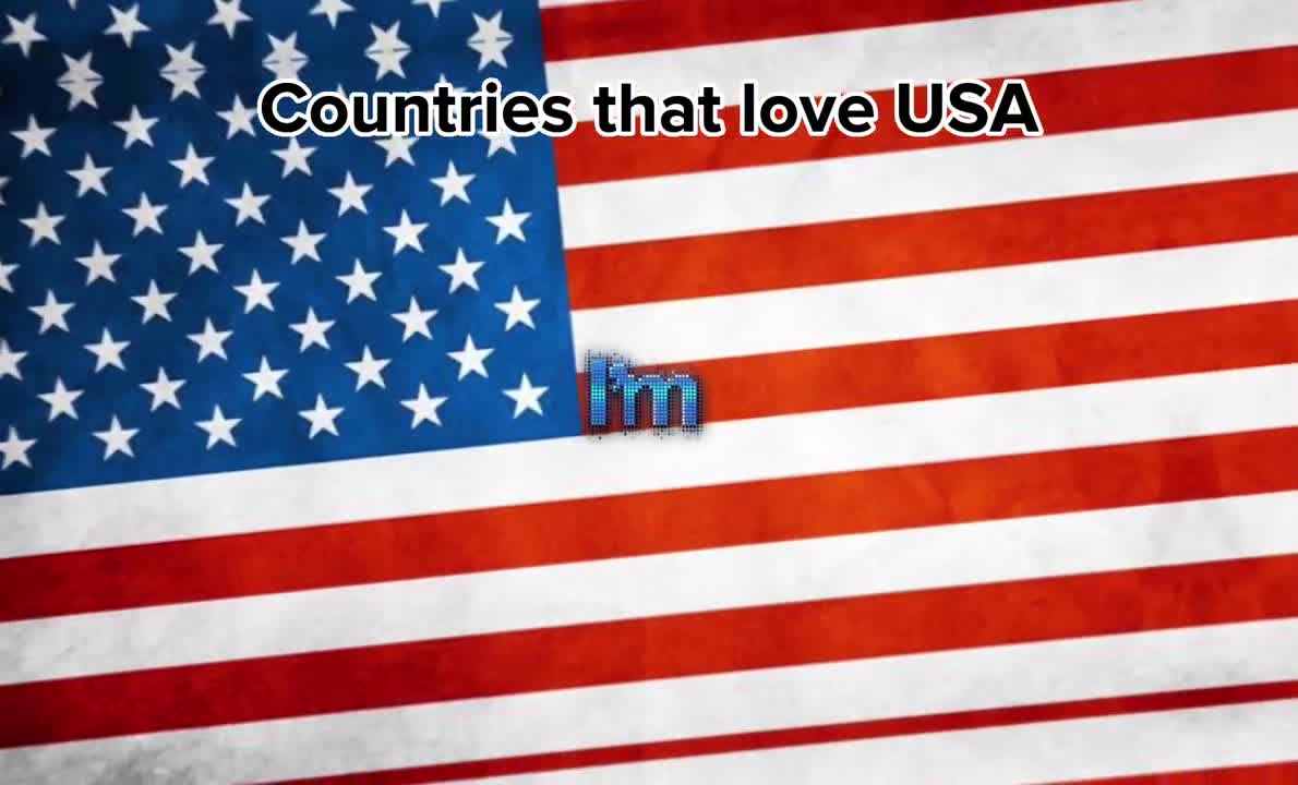 Countries that love USA ????