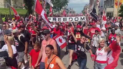 Freedom March, Canada Day Ottawa
