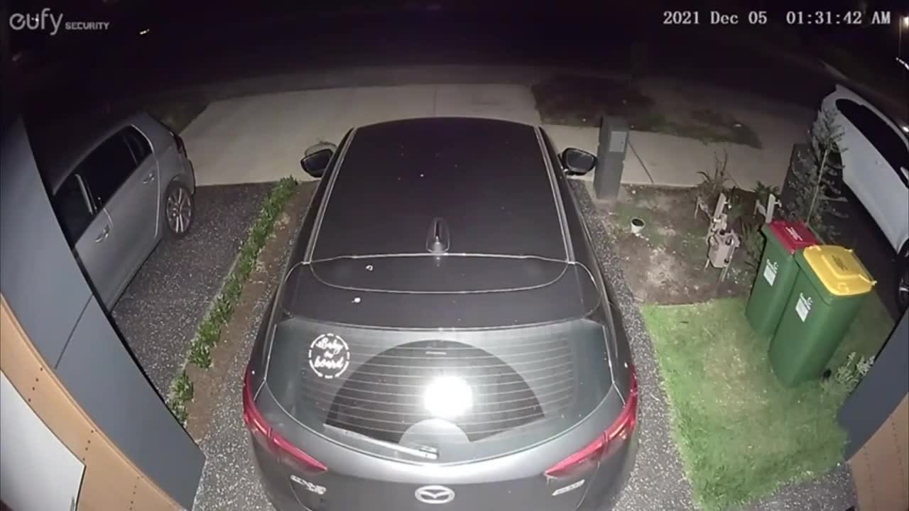 Theft Gets Caught Out by Stealth Security Camera That Flashes the Person Making Him Walk Away