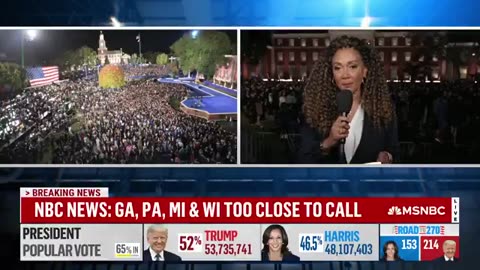 🇺🇸MSNBC from Harris HQ
