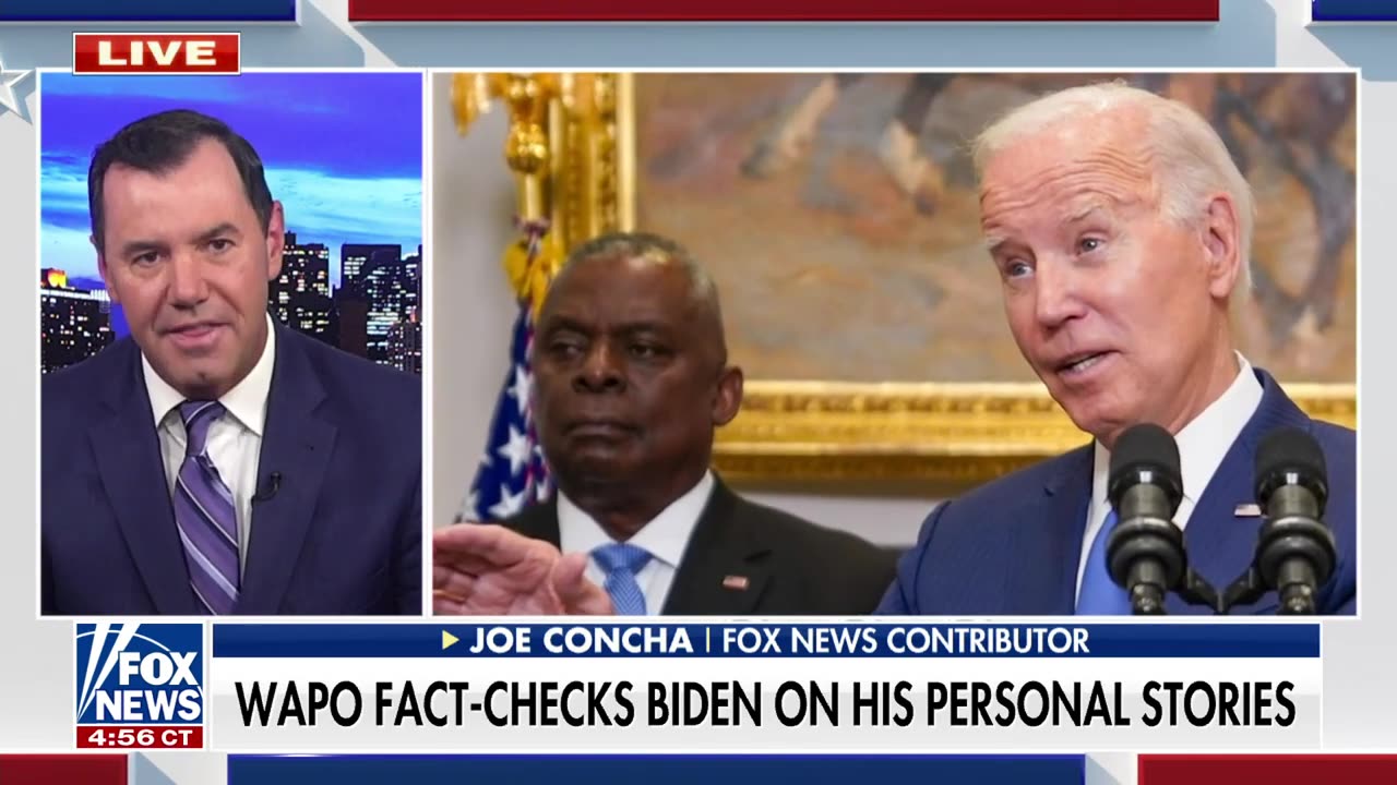 Even liberal media is fact-checking Biden now