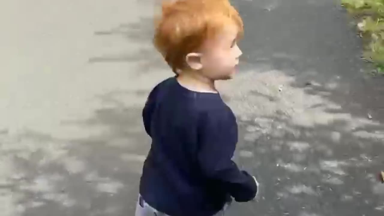 Little "Red" with yellow boots
