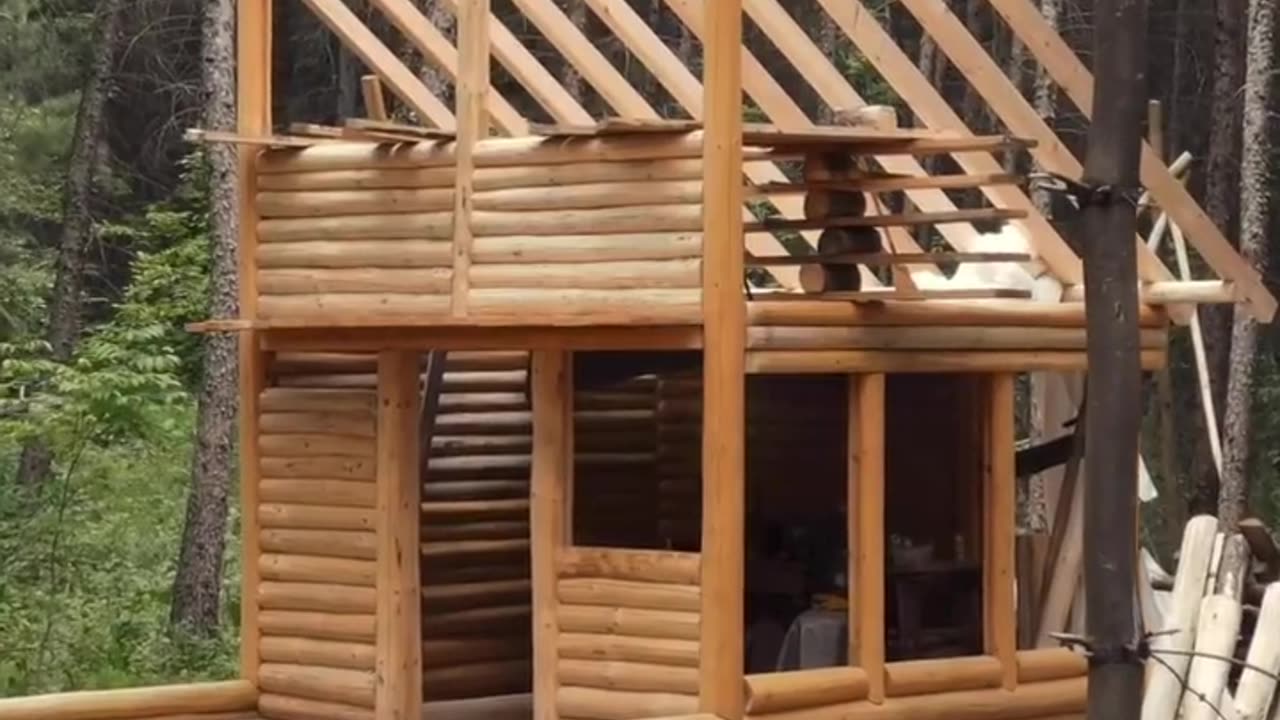 Tiny wooden Cabin