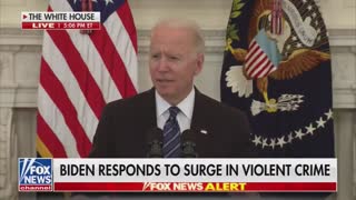 President Biden says citizens would need "F-15s" and "nuclear weapons" to take on the government.