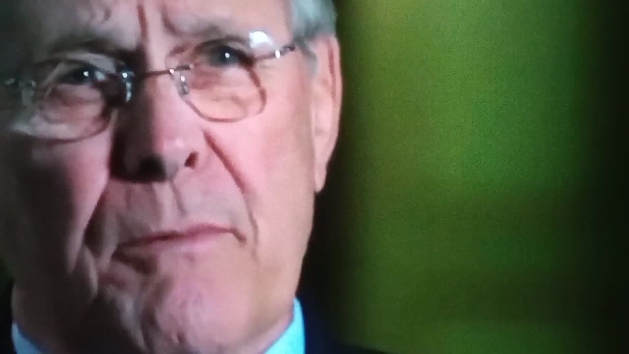 Donald Rumsfeld on 9/11/2001