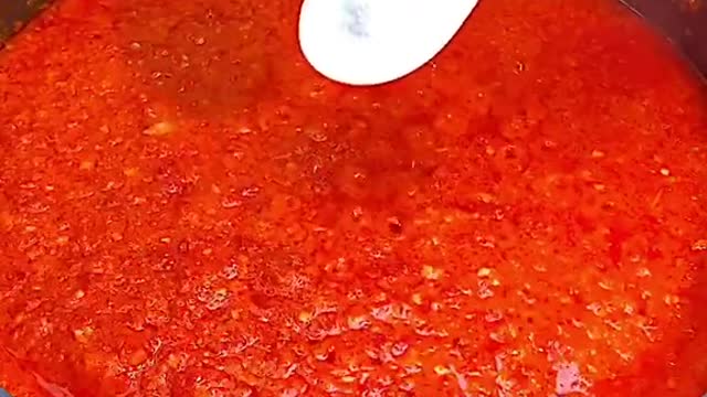 Delicious chili sauce