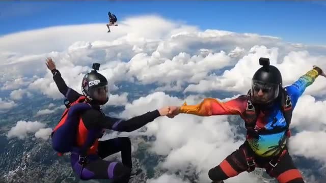 When you don't know where to go, make sure you go skydiving