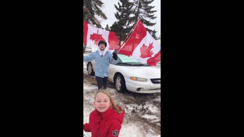 Freedom Protest in Three hills ab.