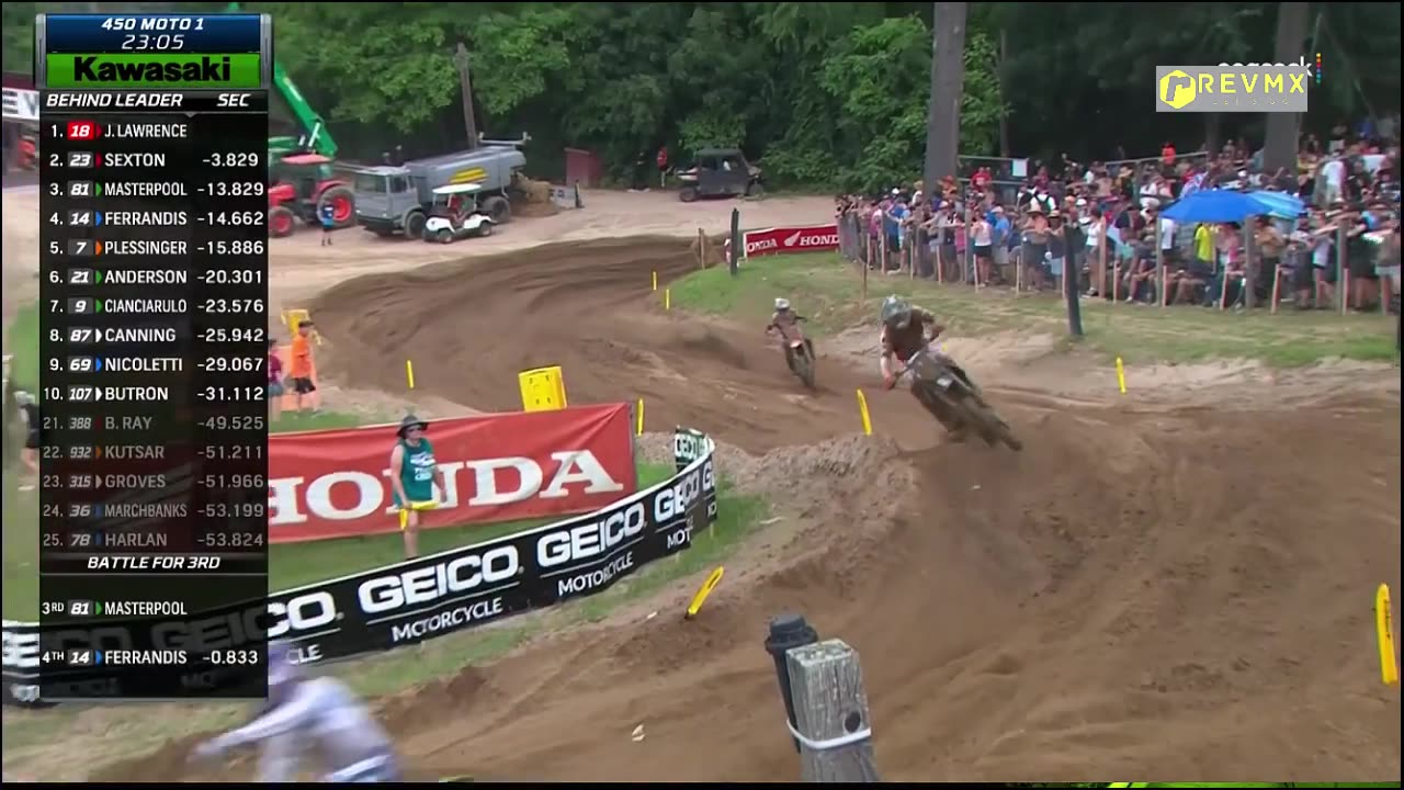 AMA Motocross Southwick 450 Moto 1 START