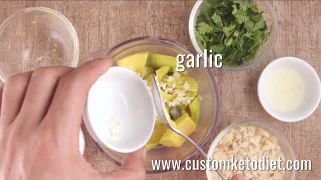 Try this delicious Keto Avocado-Cilantro Hummus recipe