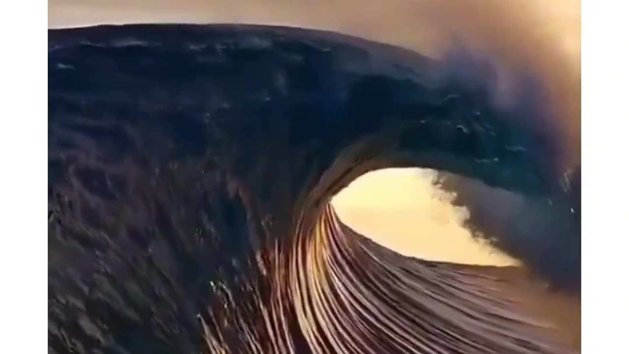 Ocean meets sky