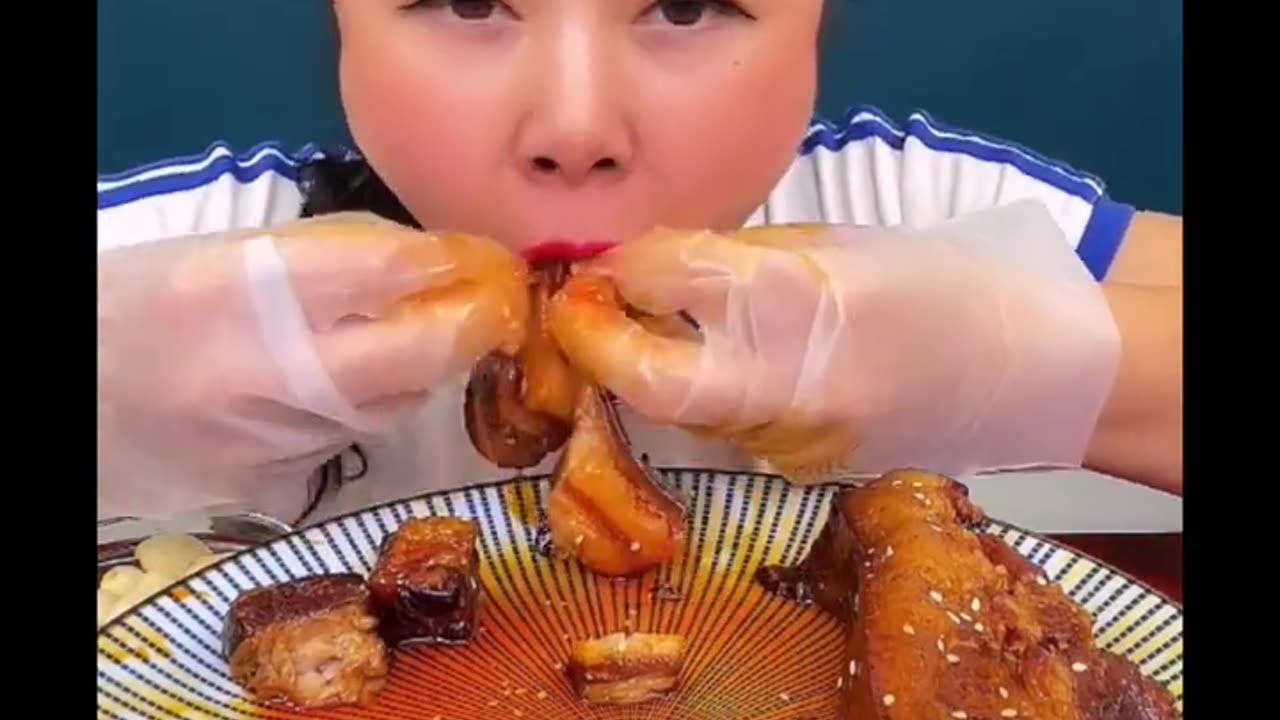 Eating ASMR mukbang Chinese food episode #7