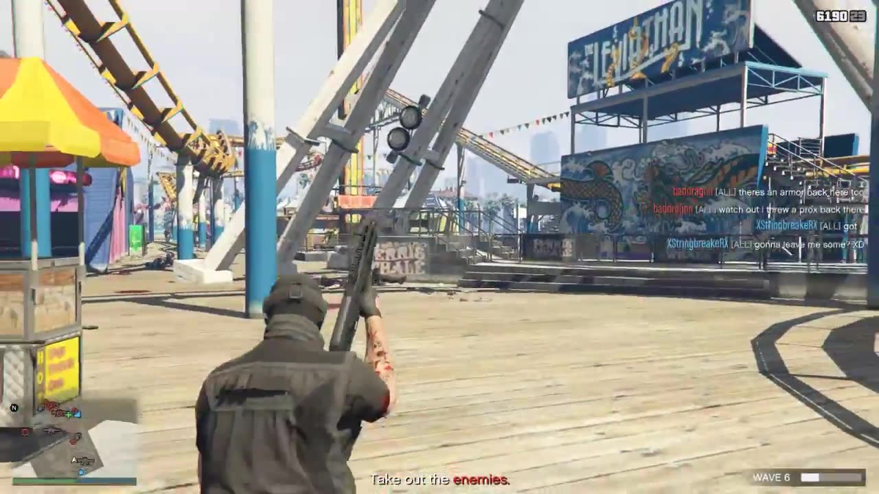 Lets Play: GTA Online Survival with baddragnn