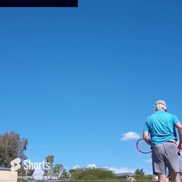 SERVE PRACTICE ON A VISIT TO TUCSON!