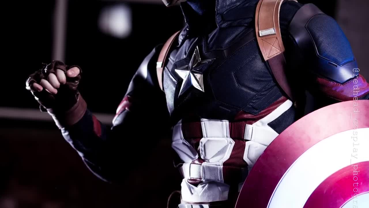 Captain America civil war replica suit