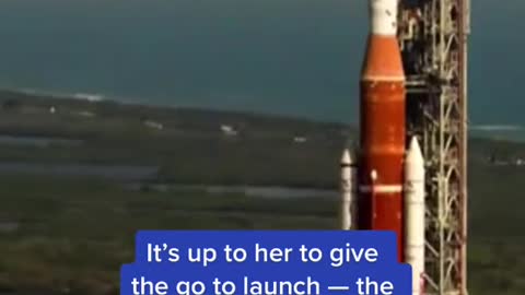 Leading a team of 100 people in the launch room at Kennedy Space Center