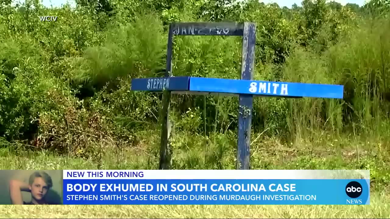 Body of Stephen Smith exhumed in South Carolina l GMA[720p-HD]