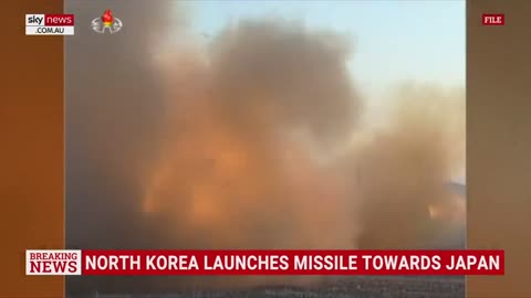 North Korea launches missile towards Japan