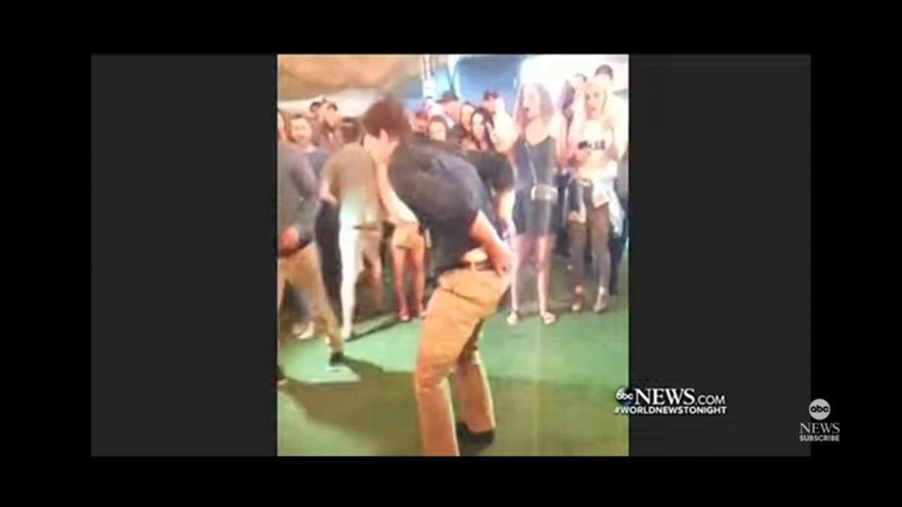 FBI negligent discharge hits man break dancing