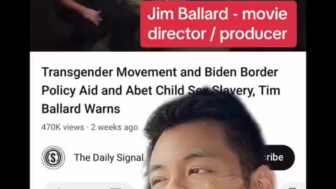 Watch this guy deflect and go through mental gymnastics to dismiss the issue of child trafficking