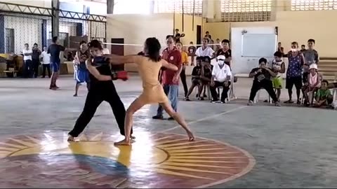 Funny gay boxing in the Philippines