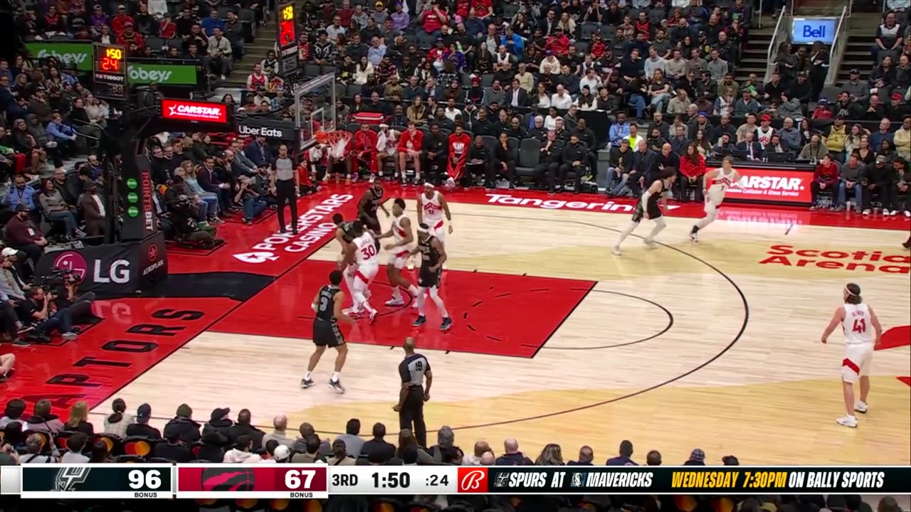 San Antonio Spurs vs Toronto Raptors Full Game Highlights | February 12, | 2024