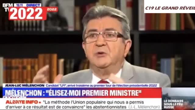 LE MAîTRE DES LOGES DU GRAND ORIENT MELENCHON EN SPECTACLE "LA GRANDE FARCE DU MELON-SHOW "