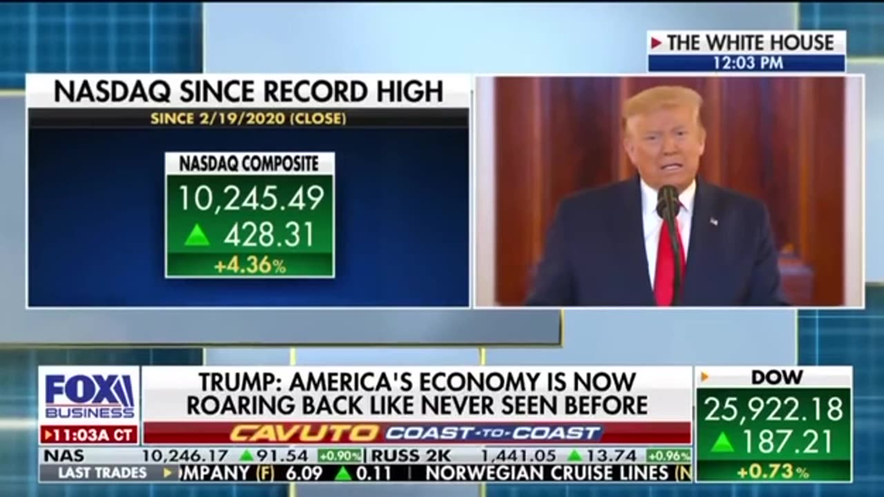 FLASHBACK: Trump predicted a 1929-style crash if Biden was elected.