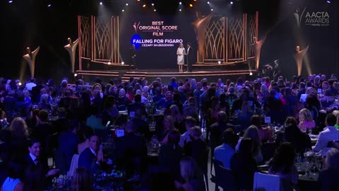 Cezary Skubiszewski (Falling For Figaro) wins Best Original Score in Film _ 2022 AACTA Awards