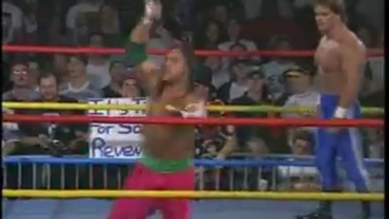 CHRIS BENOIT BREAKS SABU'S NECK