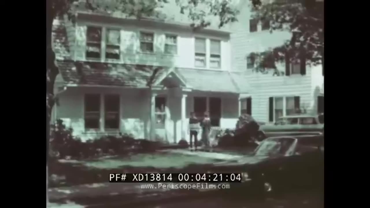 SHELTER ON A QUIET STREET 1963 CIVIL DEFENSE FILM CONSTRUCTION OF HOME FALLOUT SHELTER