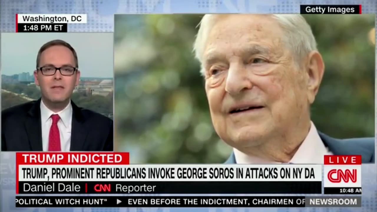 CNN Rushes In To Defend George Soros's Support Of Alvin Bragg - 'Fact Check' Reporter (Propagandist)