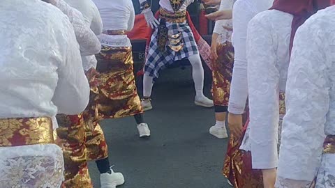 carnival commemorating the independence day of the Republic of Indonesia