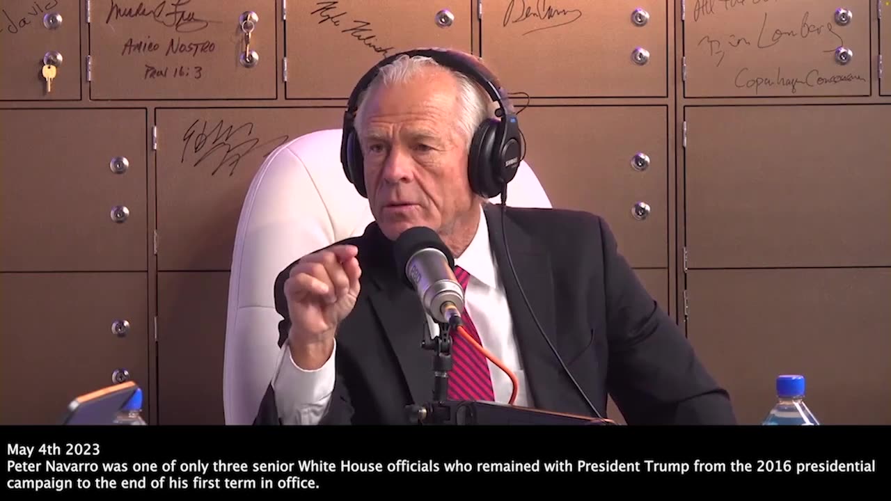 Peter Navarro | "We Were Lied To. I First Met Tony Fauci On January 28th 2020 (6-7 Weeks Before the Shutdowns)." - Peter Navarro