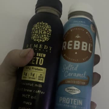 2 Random Protein Shakes REBBEL & Remedy Prganics