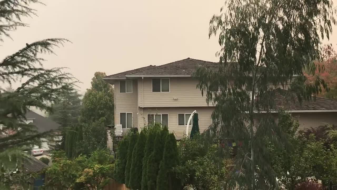Wildfire smoke is finally starting to lessen.