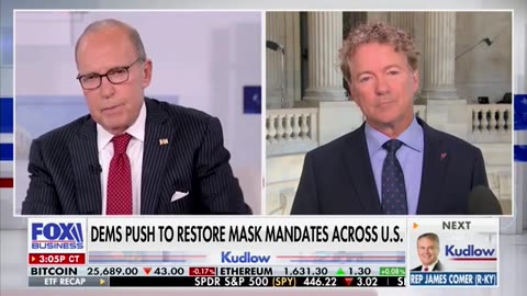 Rand Paul Sounds The Alarm Over Return Of COVID Hysteria