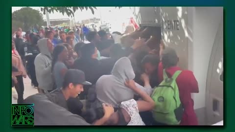 Alex Jones: The Biden Regime Is Allowing The Southern Border Become A War Zone So Americans Give Up Their Guns - 5/7/23