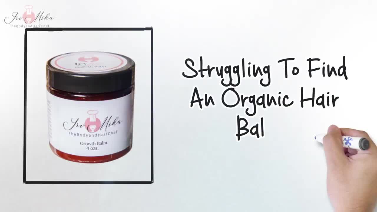 Looking For A Magnificent Hair Growth Balm? | Irv Mika The Body & Hair Chef | Organic Skin & Beauty