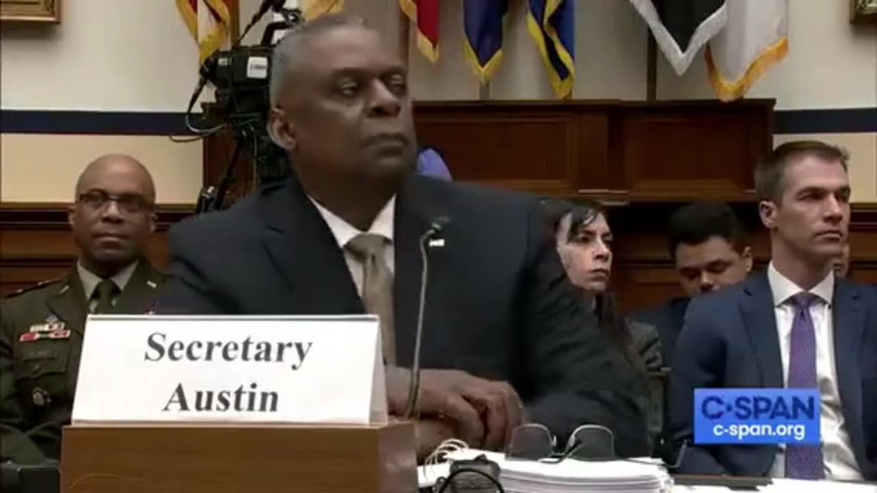 GOP Rep Delivers Bad News Directly To Defense Secretary Austin's Face - Articles Of Impeachment